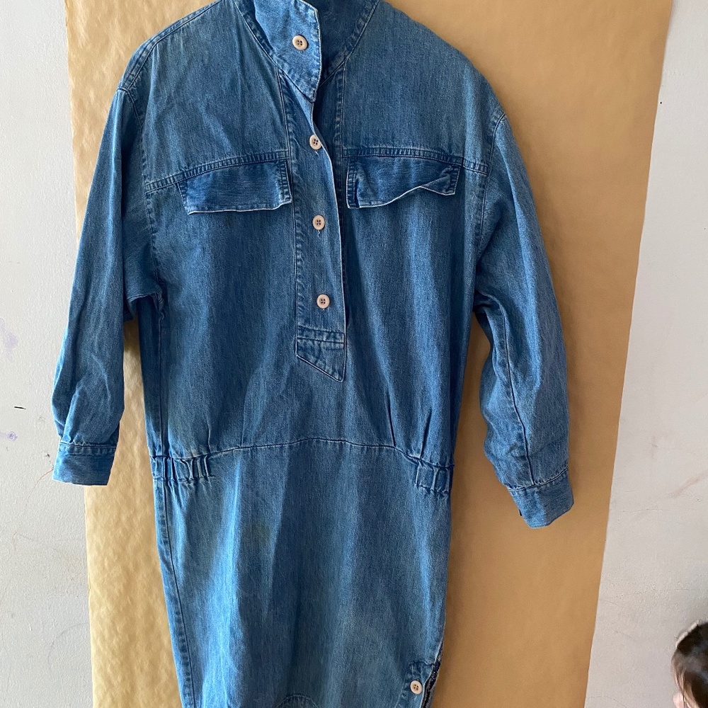 Denim dress